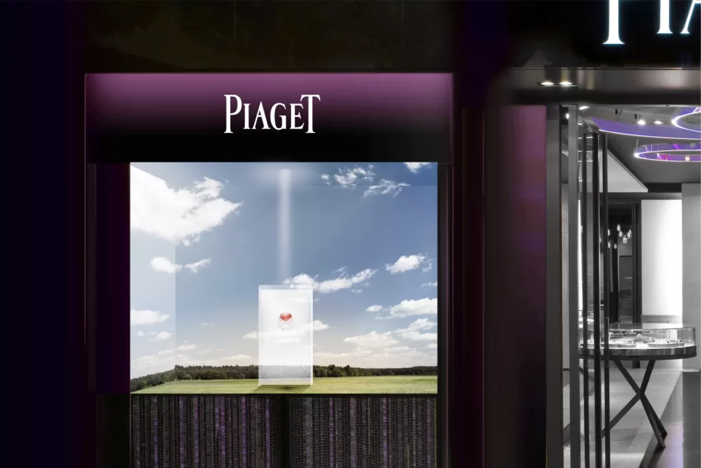 Piaget "Frames" 3 Piaget Frames creative assets and collaterals