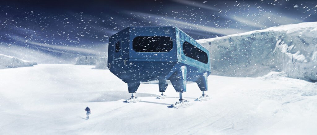 Full creative direction for Braun Arctic Mission interactive game. Matte painting, UX/UI, video teasers for Braunhaus loyalty platform, Milan 2015.